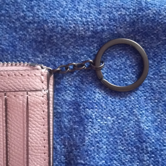 NWT Coach pink leather Mini ID Wallet - Picture 6 of 10